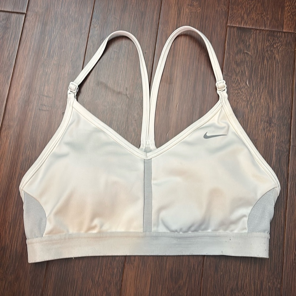 Nike Women's White Sports Bra